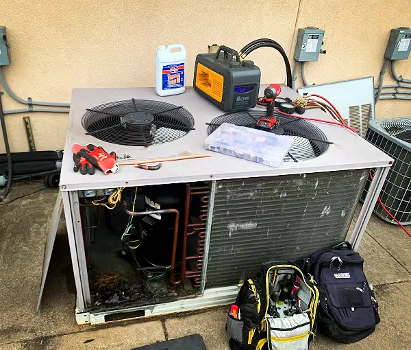 We repair all makes and models of heating and cooling equipment.